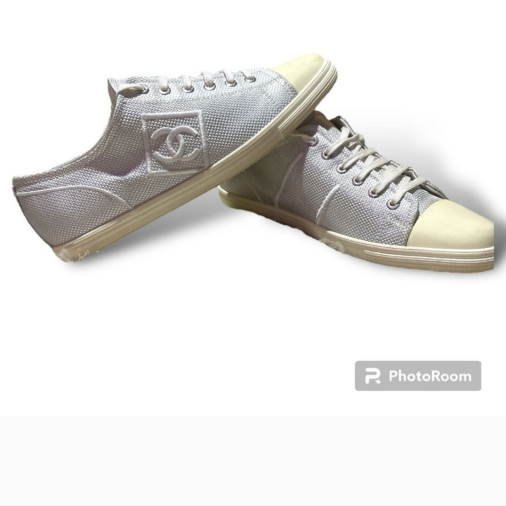 Chanel Canvas trainers sneakers